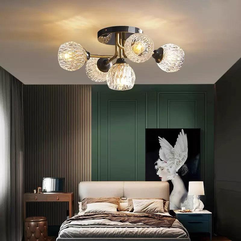 Elegant Copper Bedroom Ceiling Lights - Stylish Lighting Fixtures for a Warm and Inviting Atmosphere in Your Bedroom