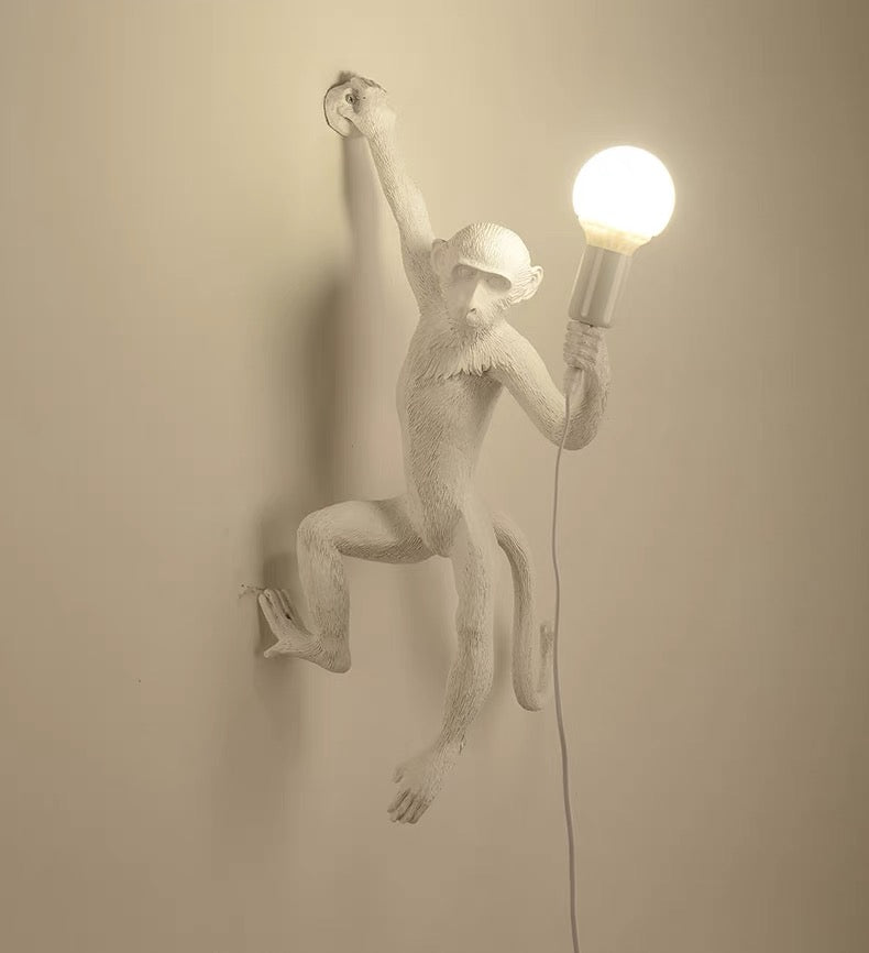 Vintage Monkey Decorative Wall Lights - Retro-Inspired Lighting for Unique Home Décor and Charming Ambiance