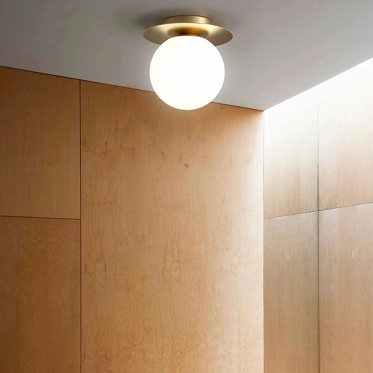 Contemporary Glass Ceiling Lights for Hallways - Stylish Illumination Solutions for Modern Interiors