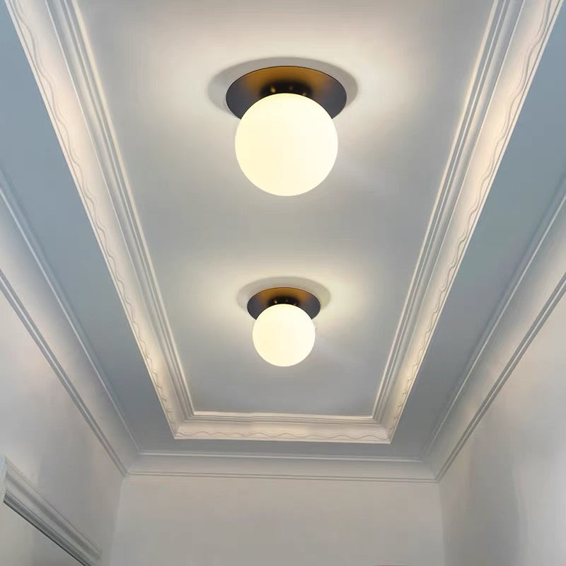 Contemporary Glass Ceiling Lights for Hallways - Stylish Illumination Solutions for Modern Interiors