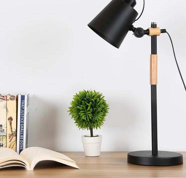 Nordic LED Table Lamp for Bedroom - Modern Simple Design, Stylish Lighting for Home Decor and Ambient Illumination