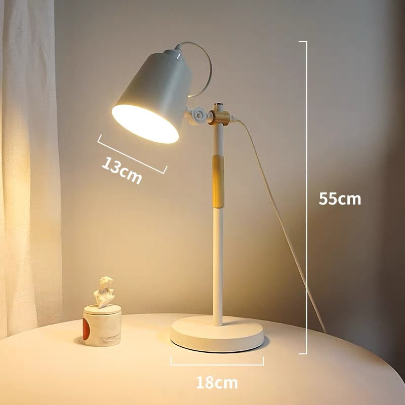 Nordic LED Table Lamp for Bedroom - Modern Simple Design, Stylish Lighting for Home Decor and Ambient Illumination