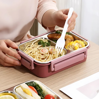 Contenant alimentaire en acier inoxydable isolé