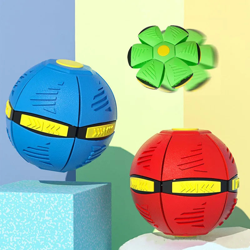 Hundespielzeug Interaktiver Gummifliegende Scheibe Ball