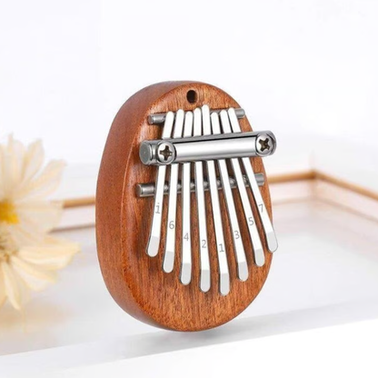 Instrument Kalimba Mini Thumb Piano 8 Key Portable Crystal Acrylic