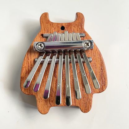 Instrument Kalimba Mini Thumb Piano 8 Key Portable Crystal Acrylic