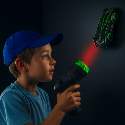 Kids Car Toys Remote Control Wall Climbing Laser RC Car