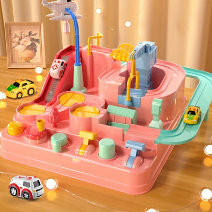Kids Car Track Adventure Playset Toy