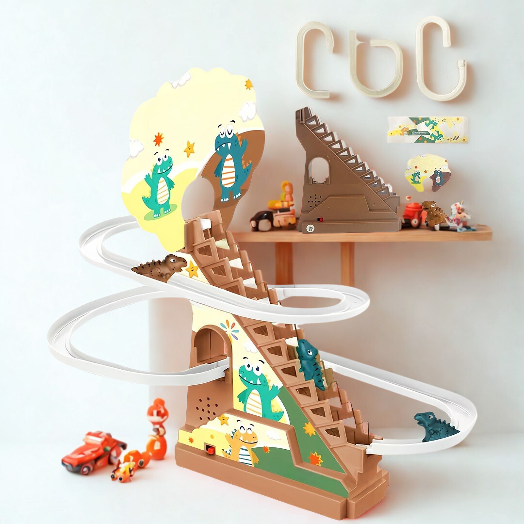 Kids Dinosaur Track Slide Music Toy