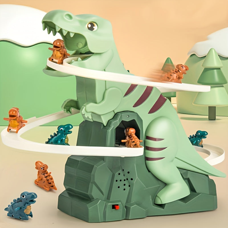 Kids Dinosaur Truck Toy Lights Music