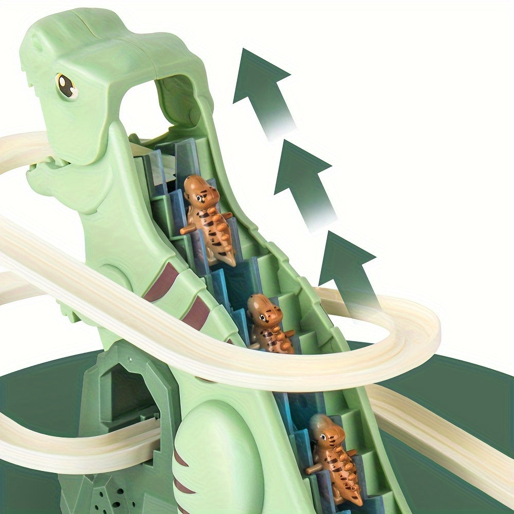 Kids Dinosaur Truck Toy Lights Music