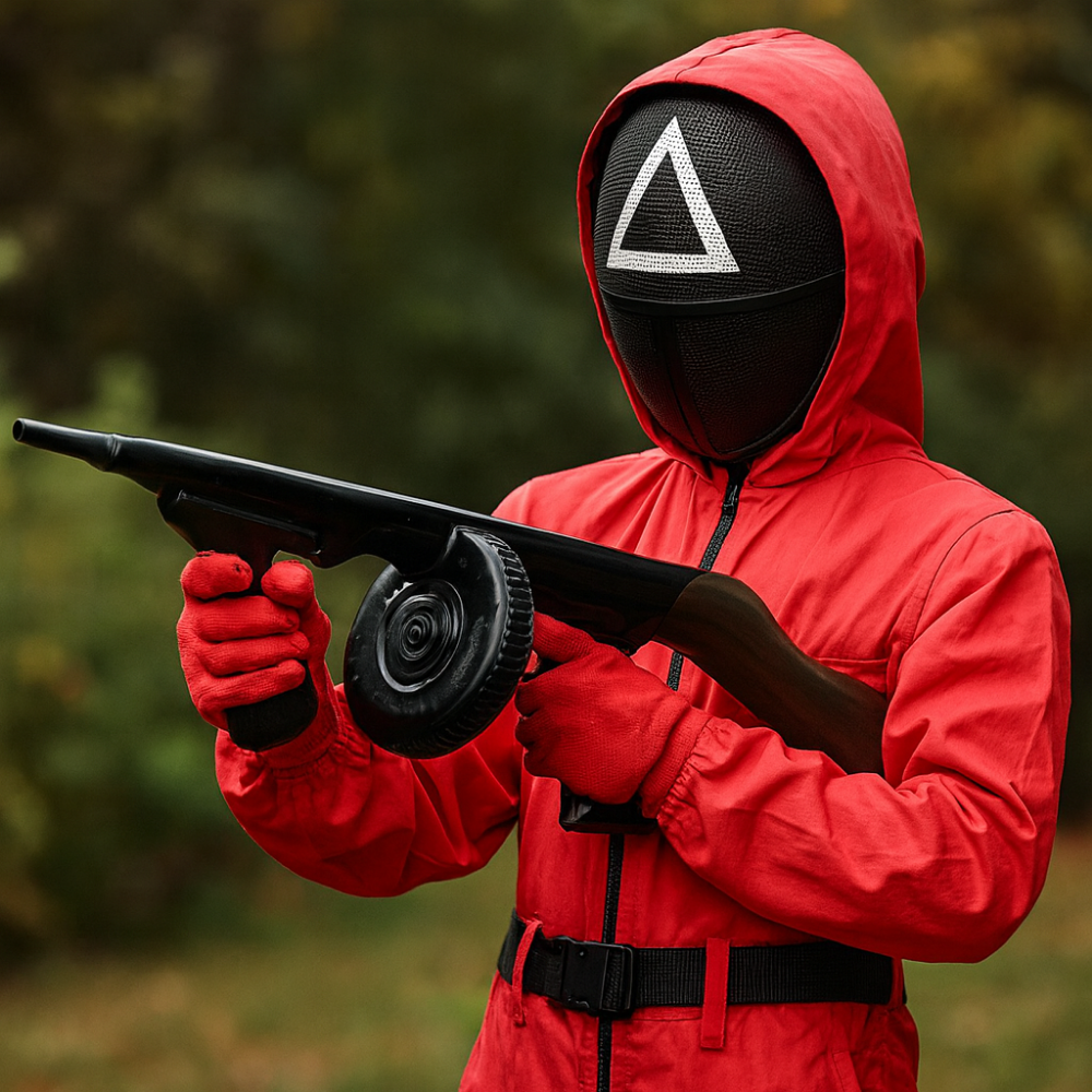 Kids Guard Costume Jumpsuit | Hooded Mask Outfit