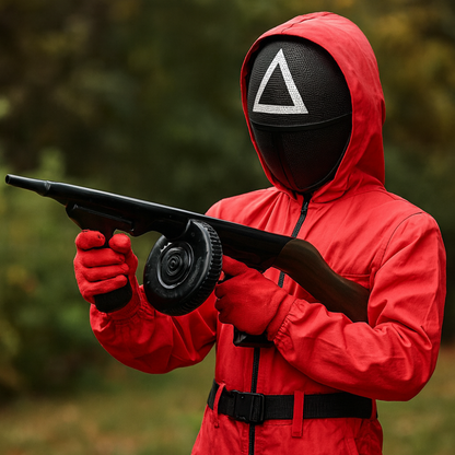 Kids Guard Costume Jumpsuit | Hooded Mask Outfit