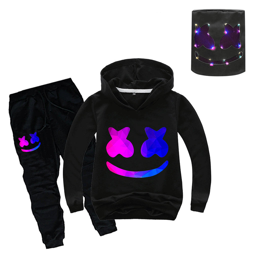 Disfraz de Halloween para niños | Conjunto de sudadera con capucha y pantalones jogger