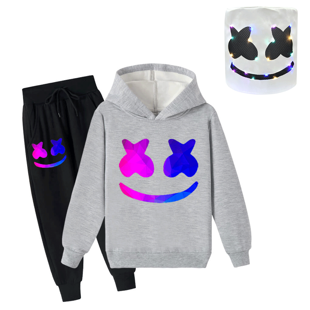 Disfraz de Halloween para niños | Conjunto de sudadera con capucha y pantalones jogger