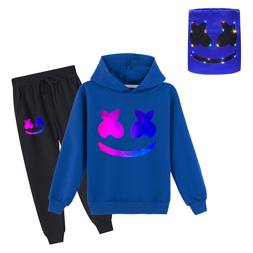 Disfraz de Halloween para niños | Conjunto de sudadera con capucha y pantalones jogger