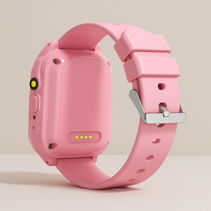 Dziecięcy inteligentny zegarek z lokalizatorem GPS, zegarek z ekranem dotykowym i możliwością ładowania