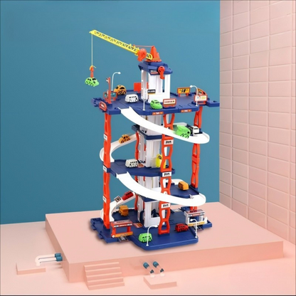 Kids Toy Parking Garage Playset Cars