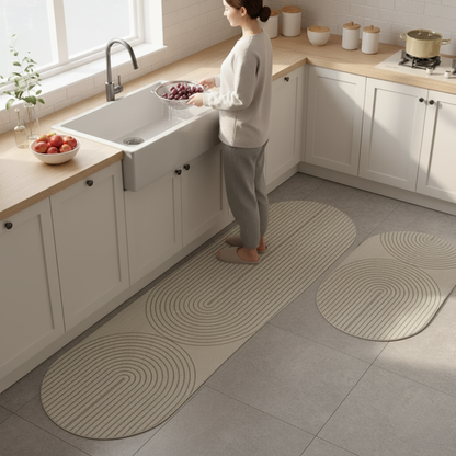 Mata kuchenna chłonna antypoślizgowa miękka dywanik łazienkowy na podłogę