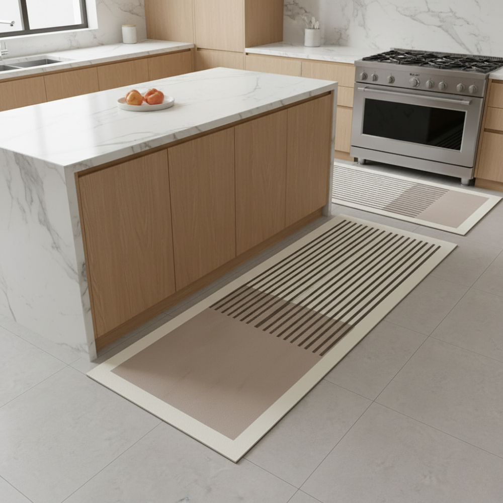 Mata kuchenna antypoślizgowa chłonąca wodę zmywalny dywanik podłogowy