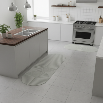 Mata kuchenna antypoślizgowa chłonąca wodę zmywalny dywanik podłogowy