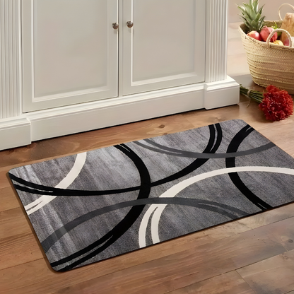 Tappeto da cucina moderno astratto antiscivolo per pavimento