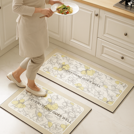 Tappeto da cucina impermeabile antiscivolo in PVC per pavimenti