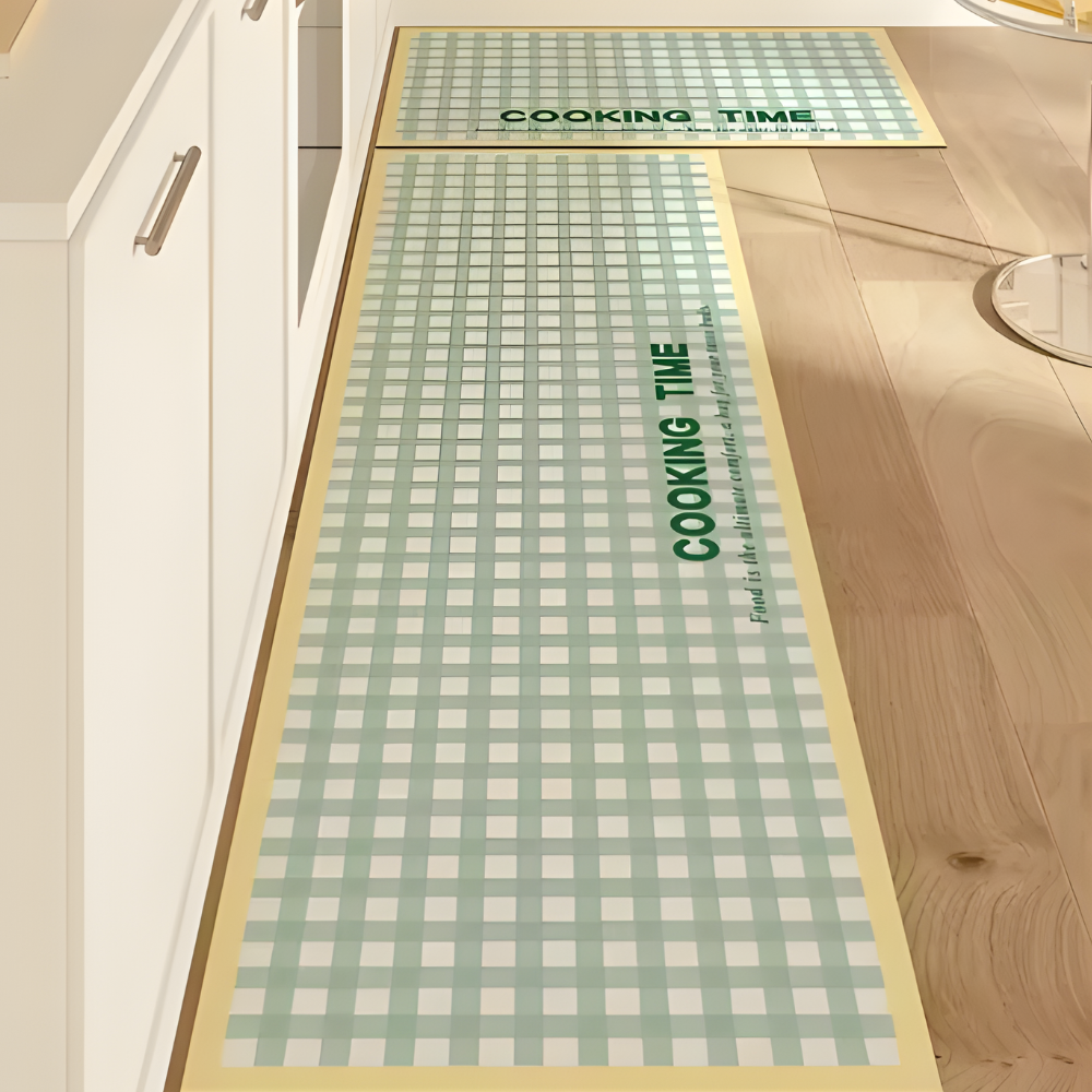 Tappeto da cucina impermeabile antiscivolo in PVC per pavimenti
