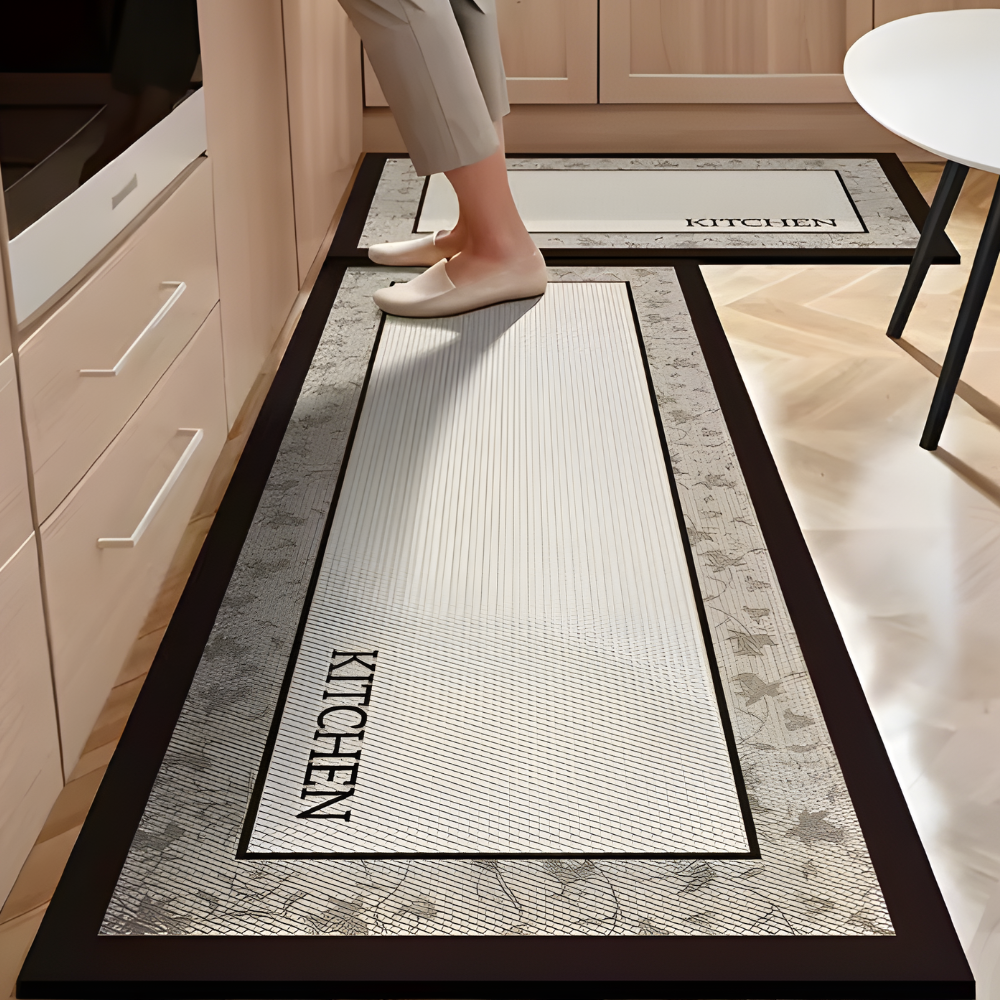 Tappeto da cucina impermeabile antiscivolo in PVC per pavimenti