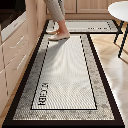 Tappeto da cucina impermeabile antiscivolo in PVC per pavimenti