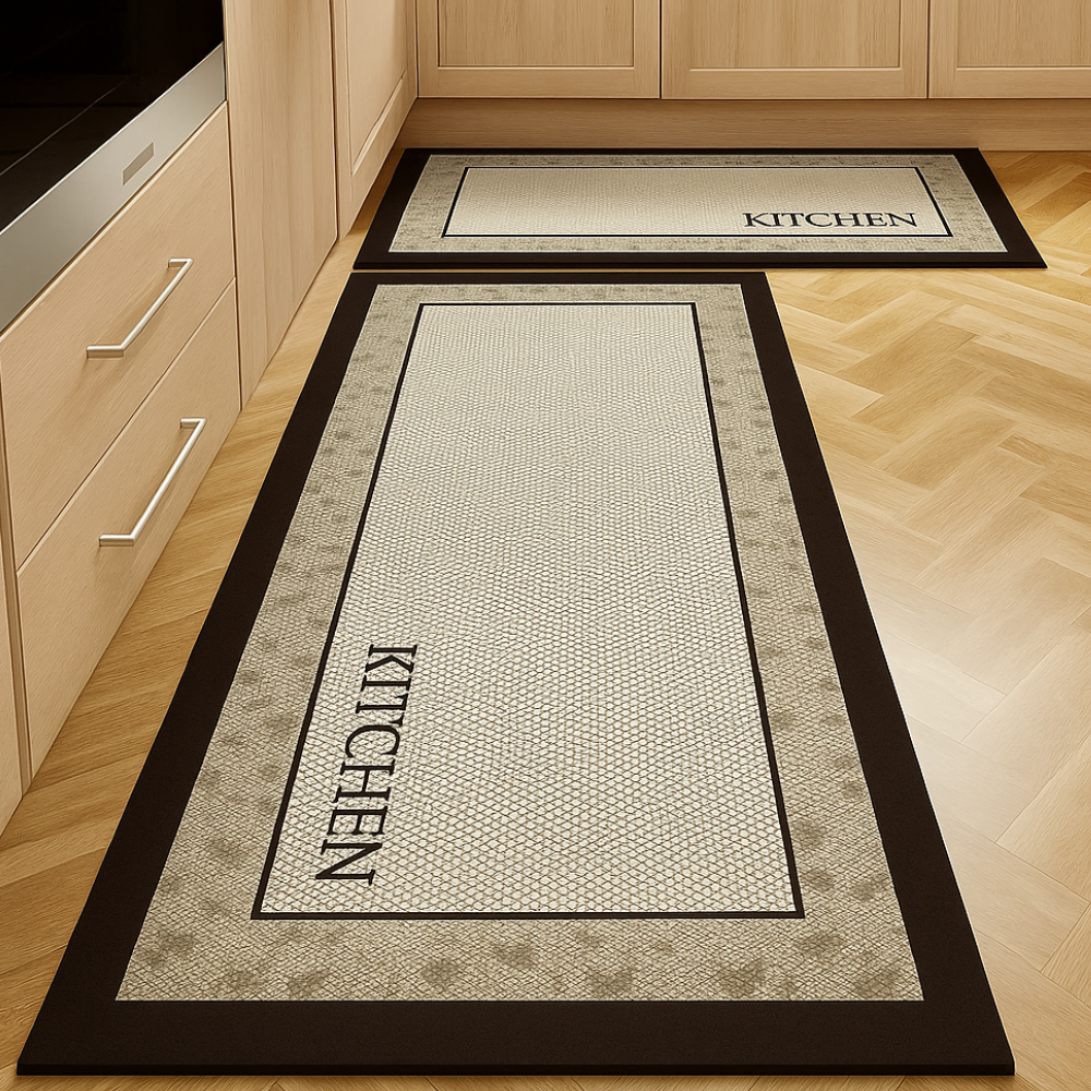Tappeto da cucina impermeabile antiscivolo in PVC per pavimenti