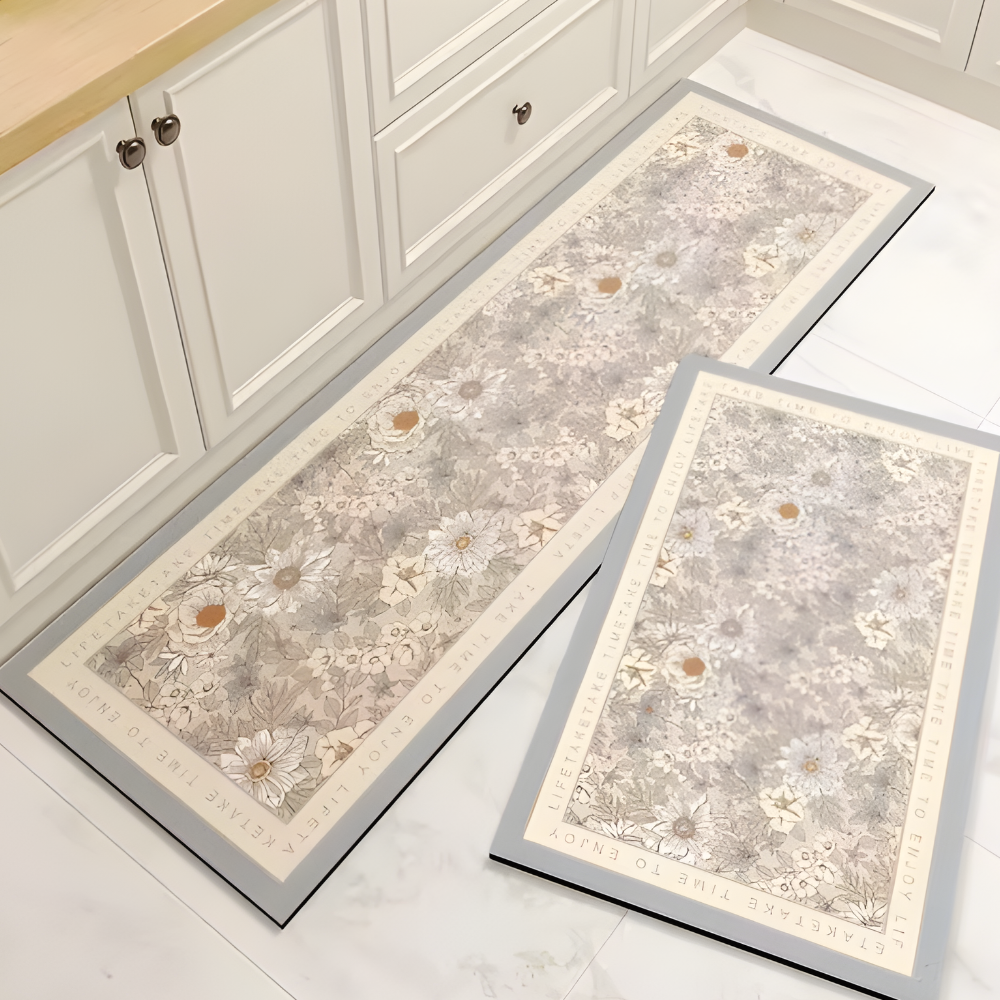 Tappeto da cucina impermeabile antiscivolo in PVC per pavimenti