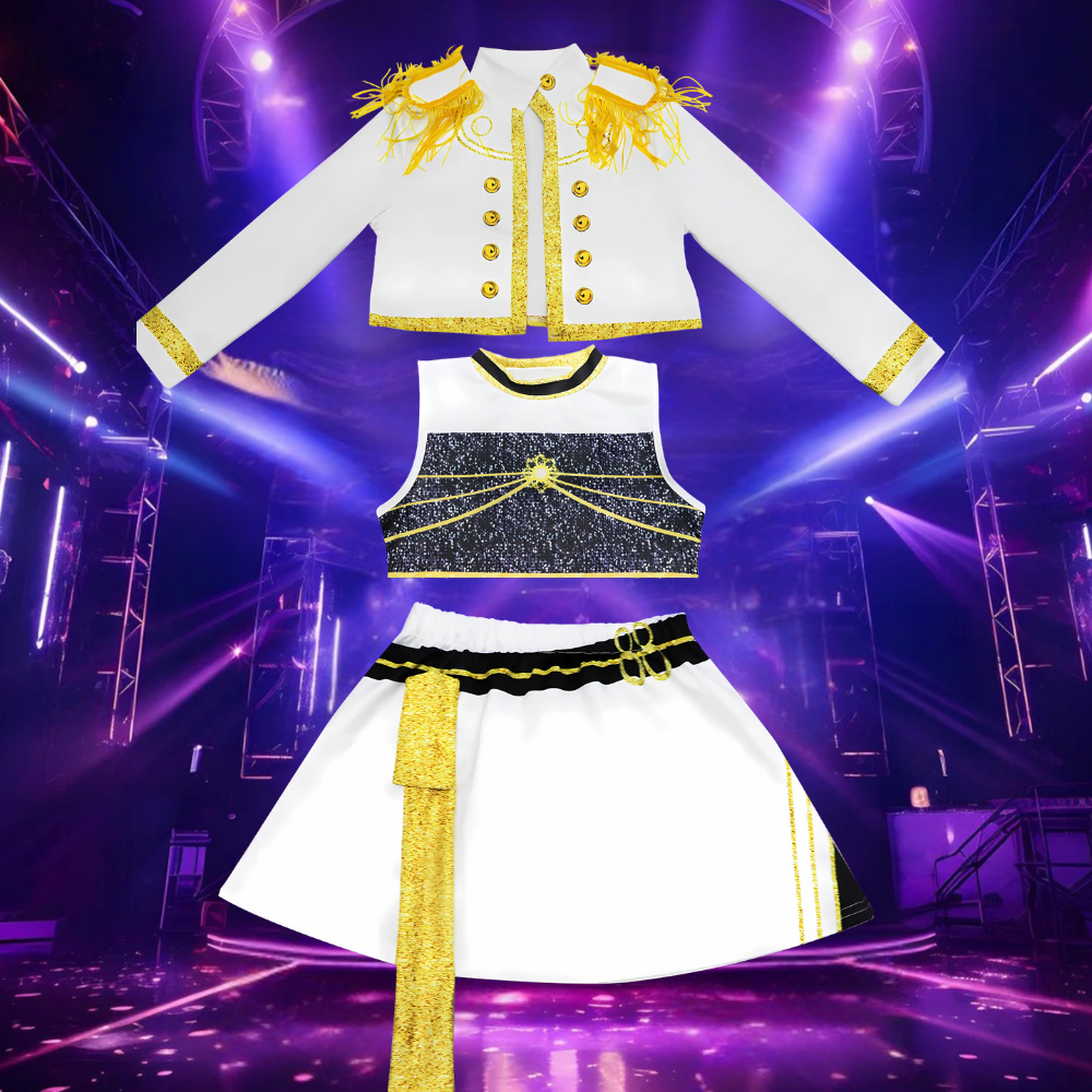 Kpop Hunter Halloween Costume Kids Outfit Set