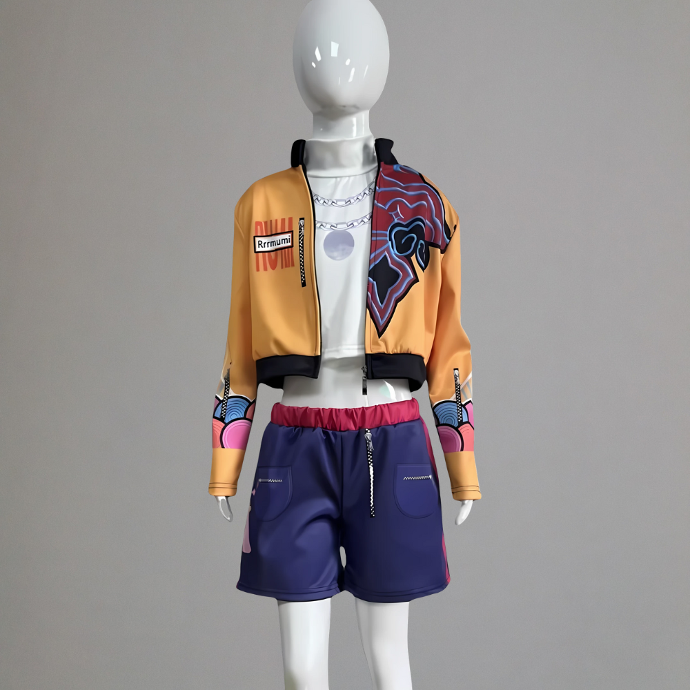 Kpop Hunter Halloween Costume Kids Cosplay Set