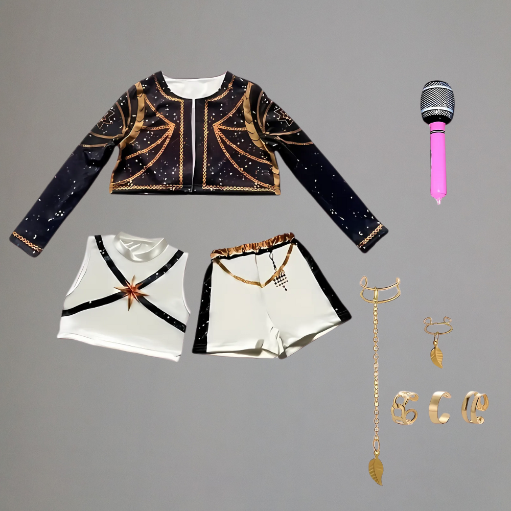 Kpop Hunter Halloween Costume Kids Outfit