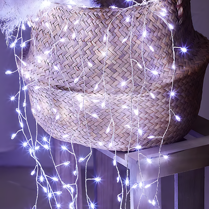 Guirlande lumineuse LED fée fil de cuivre éclairage décoratif intérieur extérieur