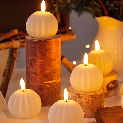 Zestaw świec LED bez płomienia z realistycznym migotaniem na baterie