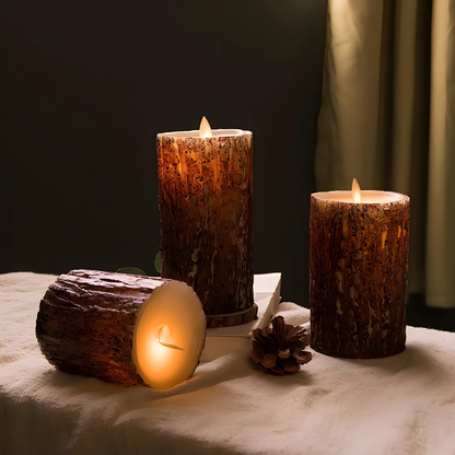 Zestaw świec LED bez płomienia z realistycznym migotaniem na baterie