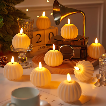 Zestaw świec LED bez płomienia z realistycznym migotaniem na baterie