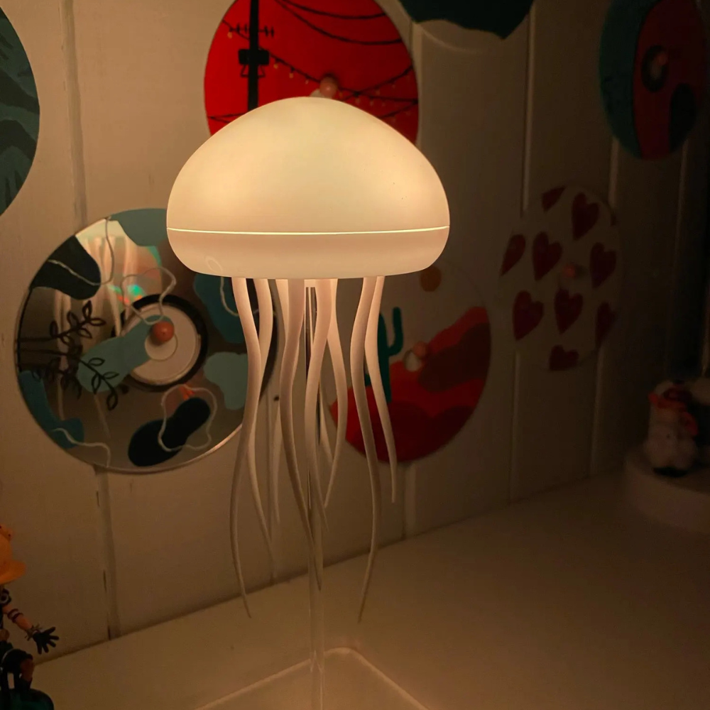 LED-Qualle Lampe Stimmungslicht Wiederaufladbar Beruhigend Ambiente