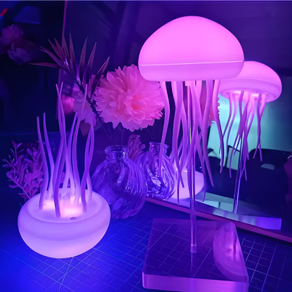 Lámpara LED de Medusa Luz Ambiental Relajante Recargable