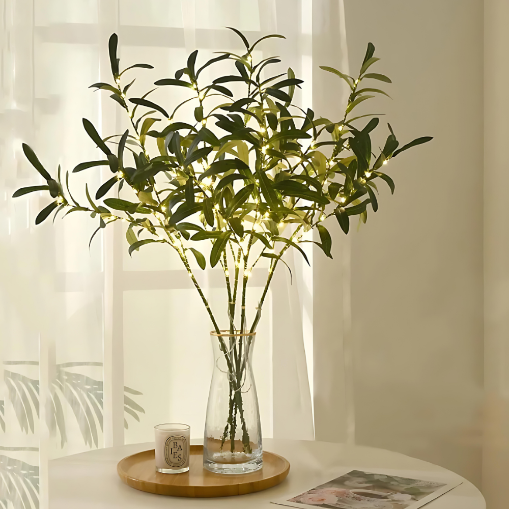 LED Lighted Branches Decorative Tree Lamp Warm Ambient Glow