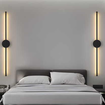 Lámpara de pared LED moderna de aluminio para dormitorio y sala de estar