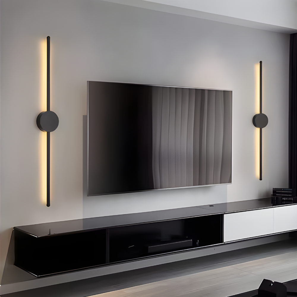 Lámpara de pared LED moderna de aluminio para dormitorio y sala de estar