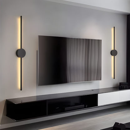Lámpara de pared LED moderna de aluminio para dormitorio y sala de estar