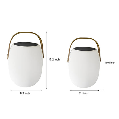 Outdoor Solar Lantern Light with Handle