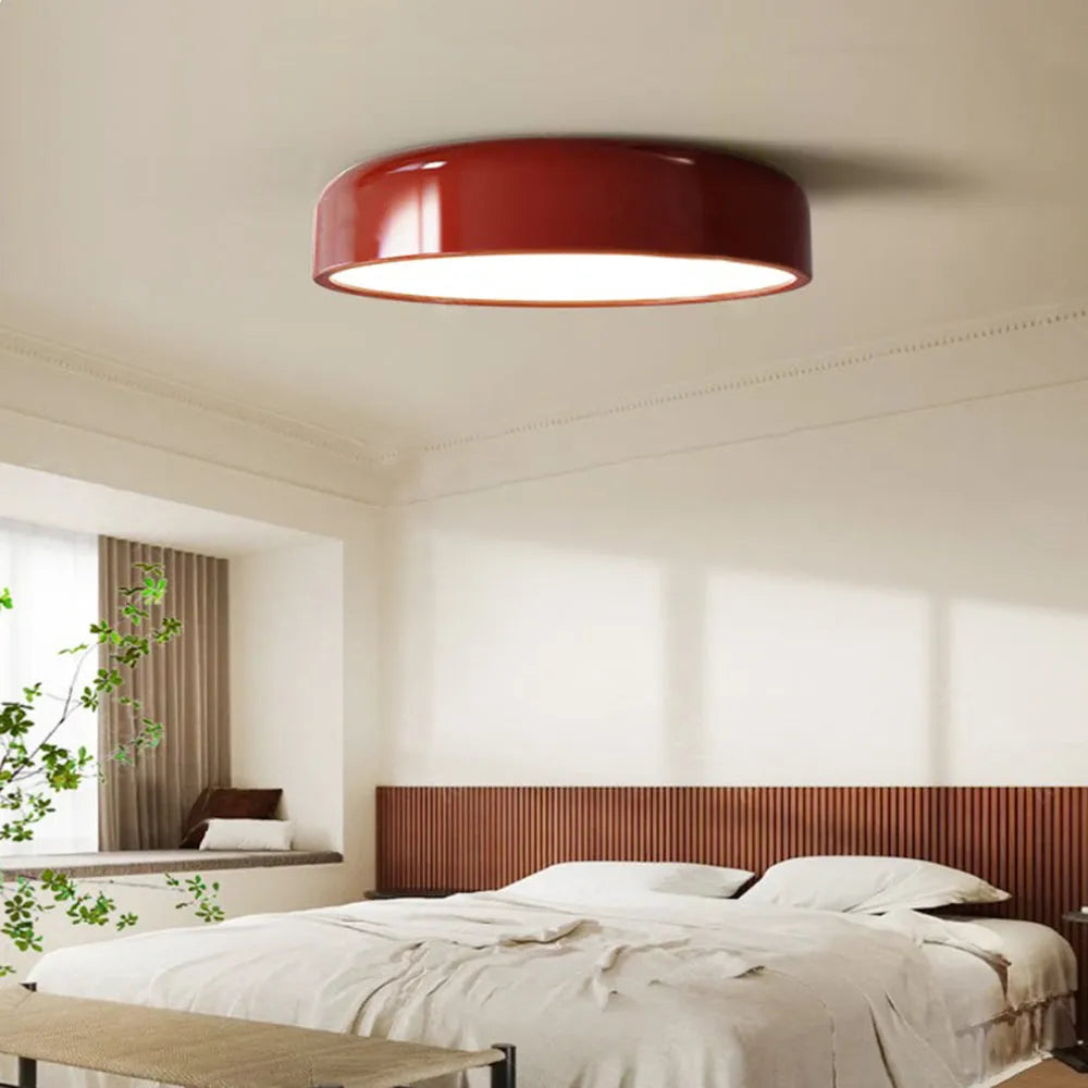 Ceiling light metal dome modern indoor fixture