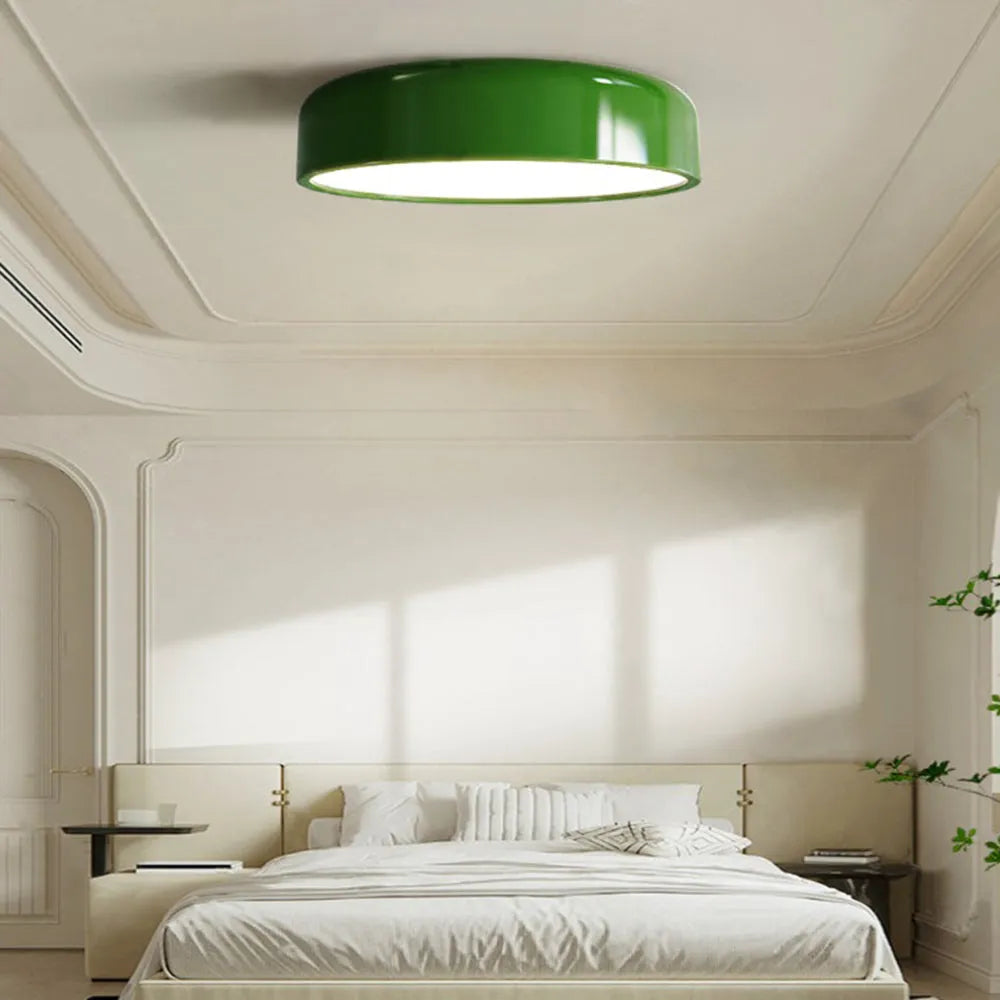 Ceiling light metal dome modern indoor fixture