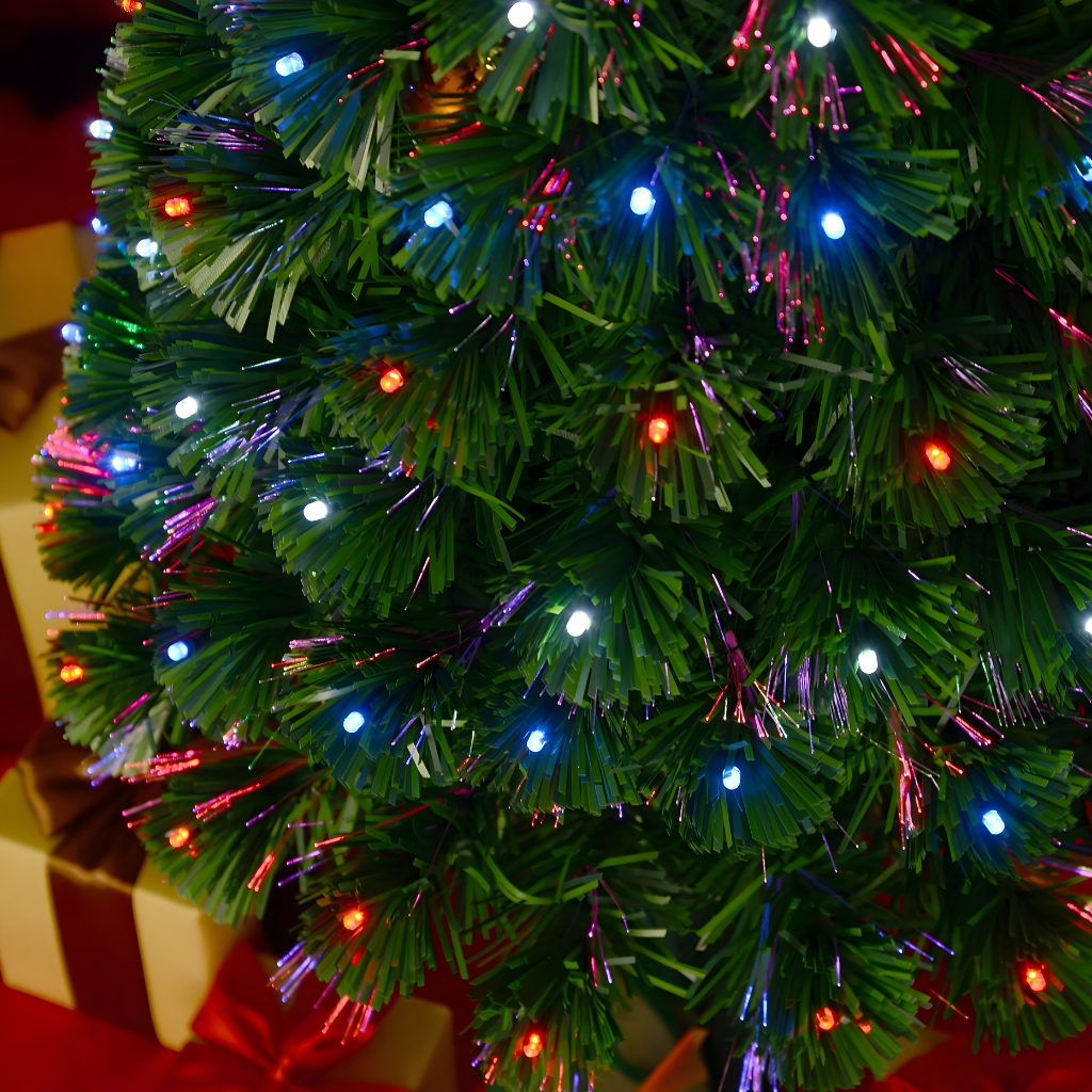 Grand arbre de Noël artificiel premium pré-éclairé hiver merveilleux