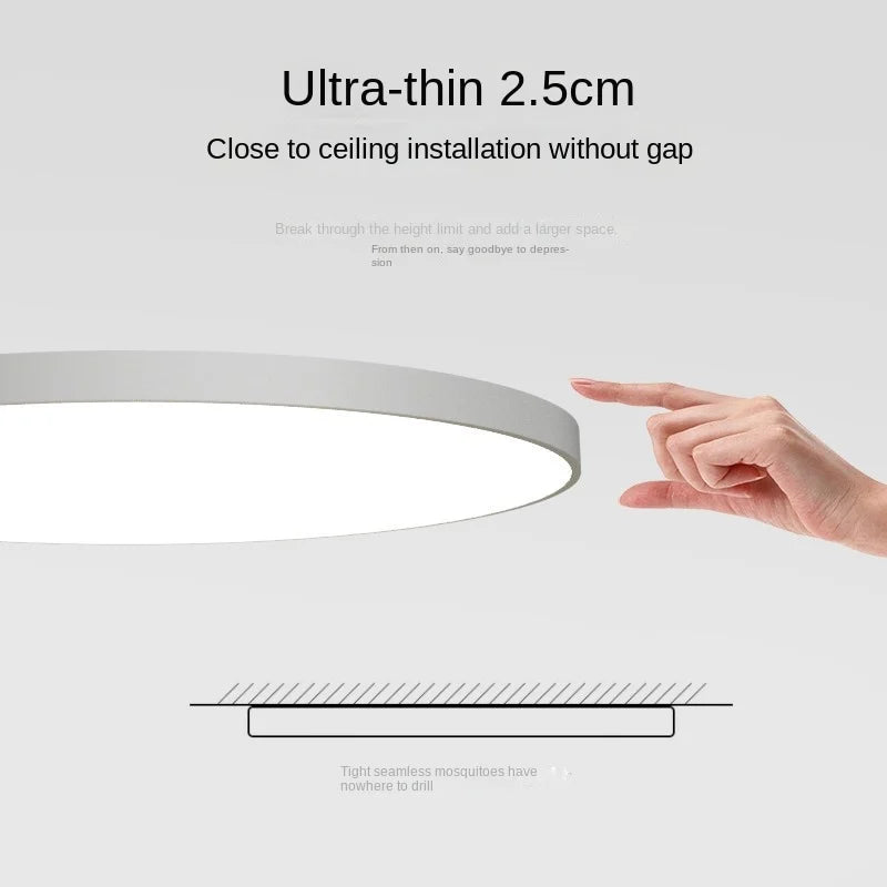 Ceiling Light Round LED Modern Flush Fixture